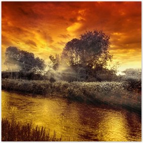 Poszterek 100x100 Mézes tájkép