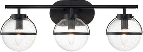 Hinkley Hollis HK-HOLLIS3-C-BK-BATH Fali lámpa 3x60W/E14 IP44