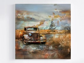 Vászonkép Canvas Retro Vintage Autó Oldtimer Klasszikus 40x40