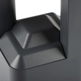 Kanlux 36552 - PEVO kültéri fali lámpatest 1xGX53/11W/230V IP44 antracit