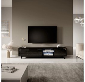 Tv szekrény/asztal Gal (világítással) (fekete). 1098633