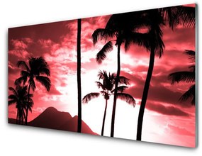 Üvegkép Top Palm Trees Természet 120x60cm
