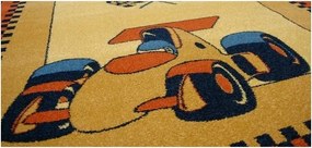 Szőnyeg Fríz 120x170 DIXI okker Auto #FRÍZ014