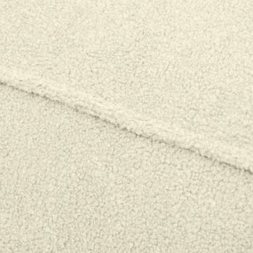 Világosszürke buklé babzsákfotel Mass – SLOWDOWN