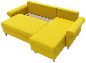Függöny (2 db.) 140x250 cm Elssa (fehér + sárga) *Kiárusítás. 1042522
