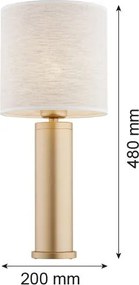 Argon RIVA 8315 Asztali lámpa 1x15W/E27 IP20