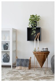 Kék újrahasznosított pamut takaró 130x180 cm Izmir – House Nordic