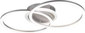 TRIO R62783187 VENIDA Modern LED Mennyezeti Lámpa Ezüst LED IP20