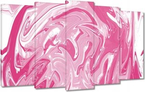 Vászonkép 100x60 Tükröződés a vízben Rózsa