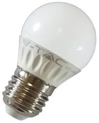 LED lámpa , égő , körte , E27 foglalat , 3.7 Watt , meleg fehér