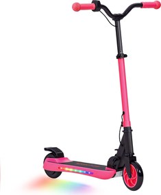 SPORTNOW Összecsukható Elektromos Roller MAX 10 KM/H Elektromos Gördeszka 6 Éves Kortól 120 W Motor 6 KM Hatótávolság 5" - 5.5" Kerekek Hátsó Fékkel Á