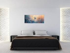 Kép - Rét pillangóval (120x50 cm)