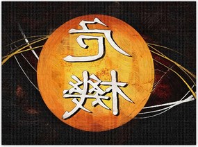 Poszterek 135x100 Japán kör