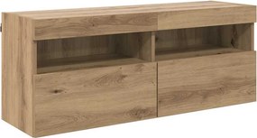 vidaXL TV Fali Szekrény Artisan tölgy 100 x 30 x 40 cm Faanyag