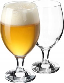 Sörös Pohár Üveg Magas Kehely 400 ml 2 db