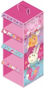 Peppa malac függő szekrényrendező 4 részes