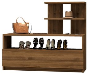 Cipőtároló Airy - Walnut