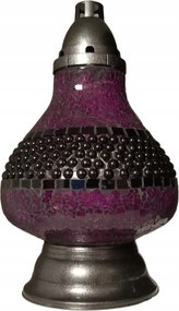 Műanyag Mécses Lámpás Karafa Koral Fialett (Lila)