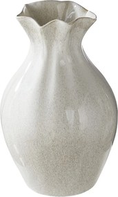 SELINA kerámia váza 35 cm, fehér
