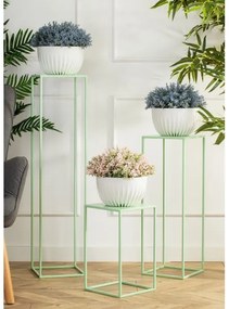 Virágállvány 100x24 cm világoszöld
