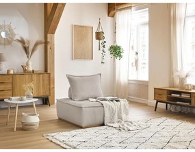 Bézs zsenília fotel Elisa – Bobochic Paris