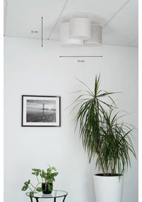 Brilagi - Mennyezeti lámpa SNAKE 3xE27/15W/230V szürke/krémszínű