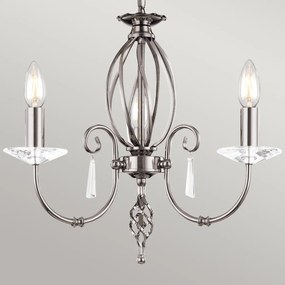 Elstead Lighting AEGEAN AG5-POL-NICKEL Csillár 5x60W/E14