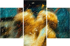 Kép - Csókolózó angyalok (90x60 cm)