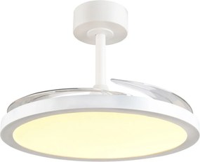 TRIO R64452131 KASFJORD Ventilátoros lámpa Fehér LED IP20