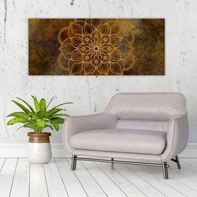 Kép - Az öröm mandala (120x50 cm)