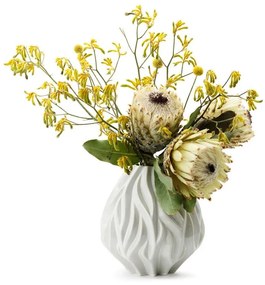 Flame fehér porcelán váza, magasság 23 cm - Morsø