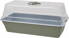 Virágtartó Mini Üvegház Zöldségtartó 39x19cm Grow House Pohár