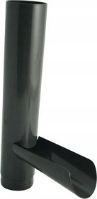 Lefolyó csappantyú vízgyűjtő csőhöz grafit 53mm