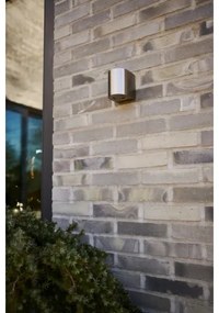 Nordlux - LED kültéri fali lámpa CANTO 2xLED/6W/230V IP44 rozsdamentes acél