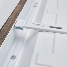 Brilagi-LED Fürdőszobai lámpatest WOODY FRAME LED/50W/230V 60x60 cm IP44 tölgy dió