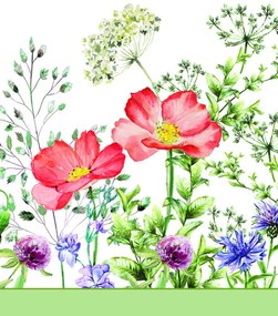 Virág Meadow in June papír asztalterítő 120x180 cm