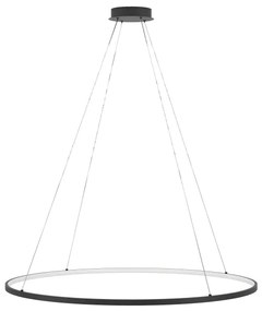 Eglo 901637 - LED Dimmelhető csillár zsinóron PARRUTA LED/40W/230V fekete + távirányító