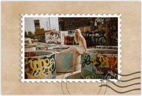 Poszterek 120x80 Graffiti UtcamƱvészet