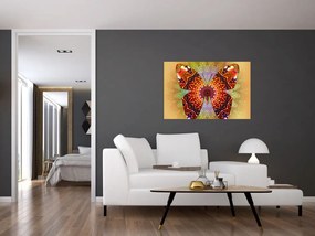 Kép - etno pillangó (90x60 cm)
