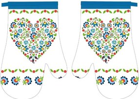 BLUE HEART konyhai kesztyű