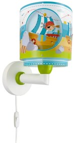 Dalber 60659 - Gyermek fali lámpa PIRATE ISLAND 1xE27/15W/230V