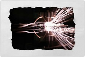 Plakátok 60x40 Fémből fényes szikrák