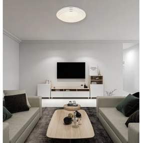 Globo 48419-18 - LED Dimmelhető mennyezeti lámpa ALEY LED/18W/230V + távirányító