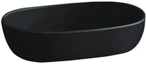 Mexen Viki mosdó, 59x40 cm, fekete, 21056070