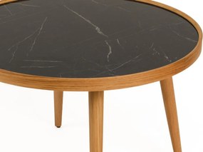 Polen 80 - Oak, Black Marble