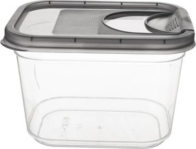 Konyhai Tároló Ömlesztett élelmiszerek kávé cukor só tészta 1,3L