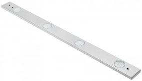 LED Lámpatest, ROTA, hideg fehér, 600*60mm, 310lm, 5,5W, csatlakozóval, kábellel