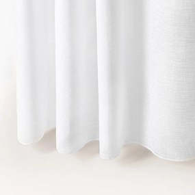 Goldea luxus, fényes függöny - fehér 300 cm
