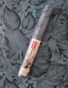 Kék levelekkel díszített tapéta monster dzsungel36627-1