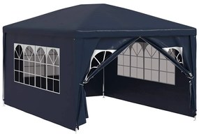 vidaXL kék partisátor 3 x 4 m